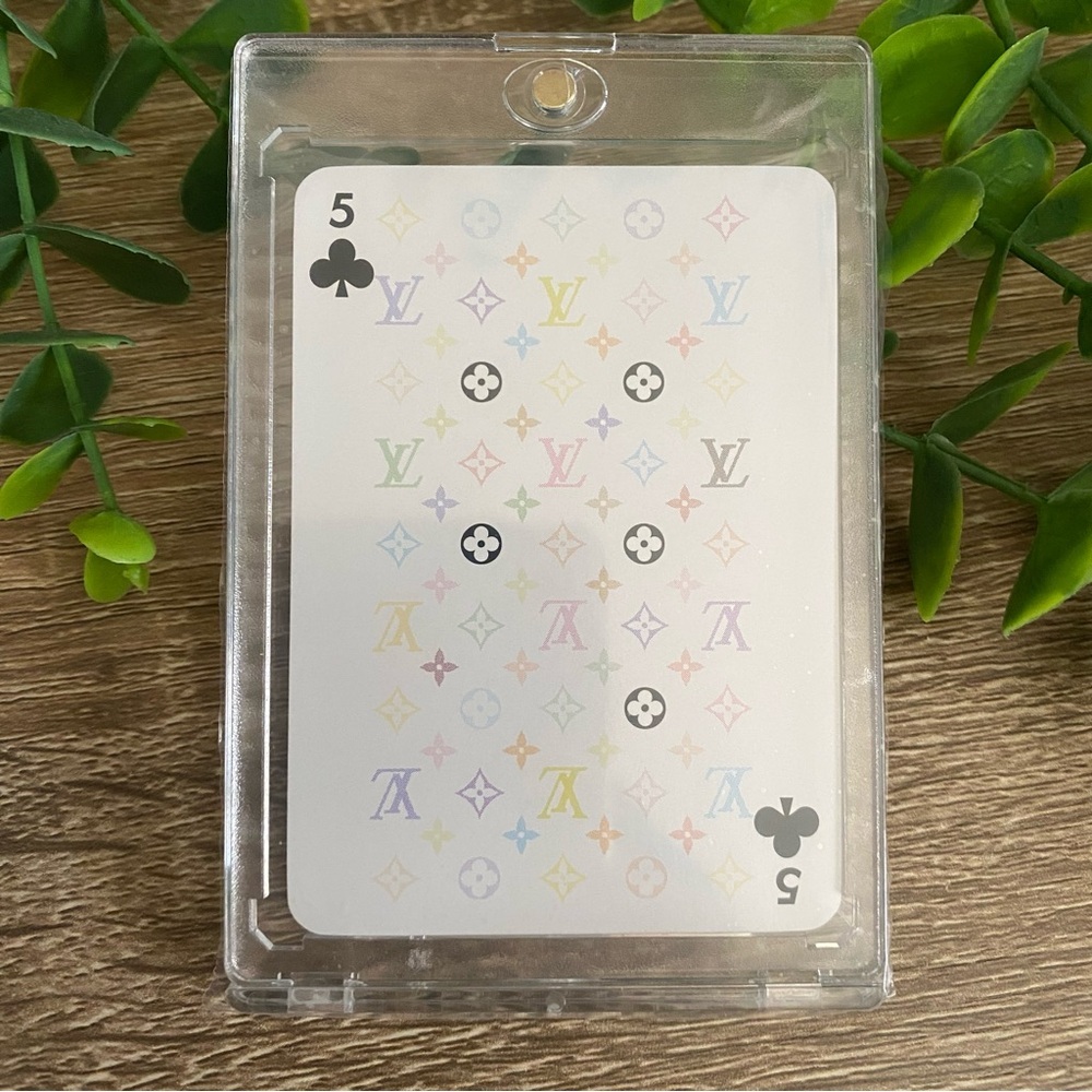 Louis Vuitton - Murakami Takashi Card 5♣️ Black